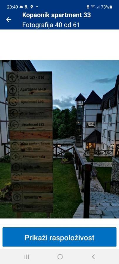 Apartman Kraljevi Cardaci Sadikovic Sa Garazom Копаоник Екстериор снимка